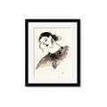 Picture of Feminine Flourish in Ink _GroupedProduct_Rectangle_Portrait_Framed_Matted_