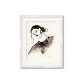 Picture of Feminine Flourish in Ink _GroupedProduct_Rectangle_Portrait_Framed_Matted_