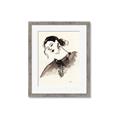 Picture of Feminine Flourish in Ink _GroupedProduct_Rectangle_Portrait_Framed_Matted_