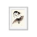 Picture of Feminine Flourish in Ink _GroupedProduct_Rectangle_Portrait_Framed_Matted_