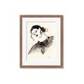 Picture of Feminine Flourish in Ink _GroupedProduct_Rectangle_Portrait_Framed_Matted_