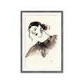 Picture of Feminine Flourish in Ink _GroupedProduct_Rectangle_Portrait_Framed_Matted_