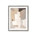 Picture of Sandstone Grid _GroupedProduct_Rectangle_Portrait_Framed_Matted_