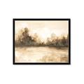 Picture of Mocha Landscape _GroupedProduct_Rectangle_Landscape_Framed_Matted_