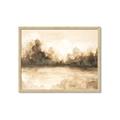 Picture of Mocha Landscape _GroupedProduct_Rectangle_Landscape_Framed_Matted_