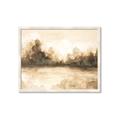 Picture of Mocha Landscape _GroupedProduct_Rectangle_Landscape_Framed_Matted_