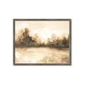 Picture of Mocha Landscape _GroupedProduct_Rectangle_Landscape_Framed_Matted_