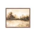 Picture of Mocha Landscape _GroupedProduct_Rectangle_Landscape_Framed_Matted_