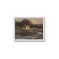 Picture of Shadows of the Old Barn _GroupedProduct_Rectangle_Landscape_Framed_Matted_