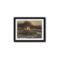 Picture of Shadows of the Old Barn _GroupedProduct_Rectangle_Landscape_Framed_Matted_