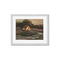 Picture of Shadows of the Old Barn _GroupedProduct_Rectangle_Landscape_Framed_Matted_