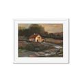 Picture of Shadows of the Old Barn _GroupedProduct_Rectangle_Landscape_Framed_Matted_