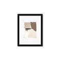 Picture of Mocha Symmetry I _GroupedProduct_Rectangle_Portrait_Framed_Matted_