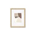 Picture of Mocha Symmetry I _GroupedProduct_Rectangle_Portrait_Framed_Matted_