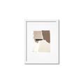 Picture of Mocha Symmetry I _GroupedProduct_Rectangle_Portrait_Framed_Matted_