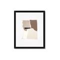 Picture of Mocha Symmetry I _GroupedProduct_Rectangle_Portrait_Framed_Matted_