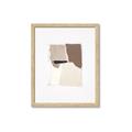 Picture of Mocha Symmetry I _GroupedProduct_Rectangle_Portrait_Framed_Matted_