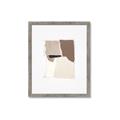 Picture of Mocha Symmetry I _GroupedProduct_Rectangle_Portrait_Framed_Matted_