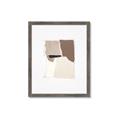 Picture of Mocha Symmetry I _GroupedProduct_Rectangle_Portrait_Framed_Matted_