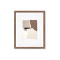 Picture of Mocha Symmetry I _GroupedProduct_Rectangle_Portrait_Framed_Matted_