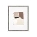 Picture of Mocha Symmetry I _GroupedProduct_Rectangle_Portrait_Framed_Matted_