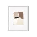 Picture of Mocha Symmetry I _GroupedProduct_Rectangle_Portrait_Framed_Matted_