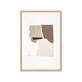 Picture of Mocha Symmetry I _GroupedProduct_Rectangle_Portrait_Framed_Matted_