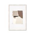 Picture of Mocha Symmetry I _GroupedProduct_Rectangle_Portrait_Framed_Matted_