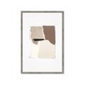 Picture of Mocha Symmetry I _GroupedProduct_Rectangle_Portrait_Framed_Matted_