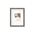 Picture of Mocha Symmetry I _GroupedProduct_Rectangle_Portrait_Framed_Matted_