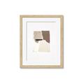 Picture of Mocha Symmetry I _GroupedProduct_Rectangle_Portrait_Framed_Matted_