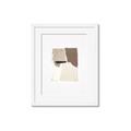Picture of Mocha Symmetry I _GroupedProduct_Rectangle_Portrait_Framed_Matted_