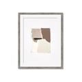 Picture of Mocha Symmetry I _GroupedProduct_Rectangle_Portrait_Framed_Matted_