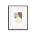 Picture of Mocha Symmetry I _GroupedProduct_Rectangle_Portrait_Framed_Matted_