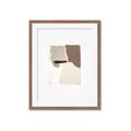 Picture of Mocha Symmetry I _GroupedProduct_Rectangle_Portrait_Framed_Matted_