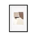 Picture of Mocha Symmetry I _GroupedProduct_Rectangle_Portrait_Framed_Matted_