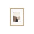 Picture of Mocha Symmetry II _GroupedProduct_Rectangle_Portrait_Framed_Matted_