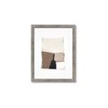 Picture of Mocha Symmetry II _GroupedProduct_Rectangle_Portrait_Framed_Matted_