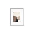 Picture of Mocha Symmetry II _GroupedProduct_Rectangle_Portrait_Framed_Matted_