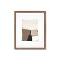 Picture of Mocha Symmetry II _GroupedProduct_Rectangle_Portrait_Framed_Matted_