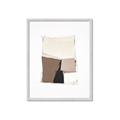 Picture of Mocha Symmetry II _GroupedProduct_Rectangle_Portrait_Framed_Matted_