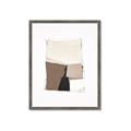 Picture of Mocha Symmetry II _GroupedProduct_Rectangle_Portrait_Framed_Matted_