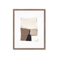 Picture of Mocha Symmetry II _GroupedProduct_Rectangle_Portrait_Framed_Matted_
