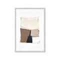 Picture of Mocha Symmetry II _GroupedProduct_Rectangle_Portrait_Framed_Matted_