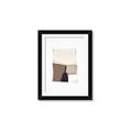 Picture of Mocha Symmetry II _GroupedProduct_Rectangle_Portrait_Framed_Matted_