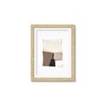 Picture of Mocha Symmetry II _GroupedProduct_Rectangle_Portrait_Framed_Matted_