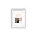 Picture of Mocha Symmetry II _GroupedProduct_Rectangle_Portrait_Framed_Matted_