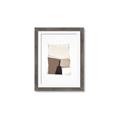 Picture of Mocha Symmetry II _GroupedProduct_Rectangle_Portrait_Framed_Matted_