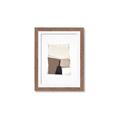 Picture of Mocha Symmetry II _GroupedProduct_Rectangle_Portrait_Framed_Matted_