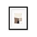 Picture of Mocha Symmetry II _GroupedProduct_Rectangle_Portrait_Framed_Matted_